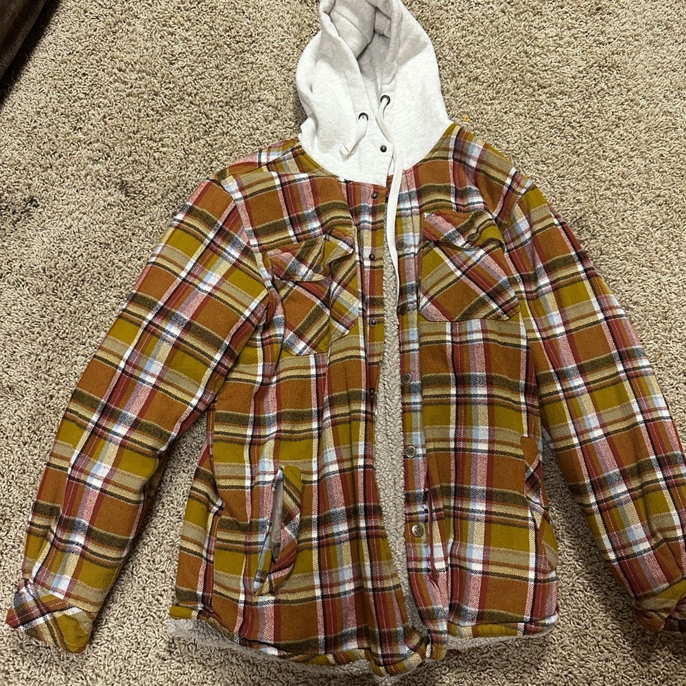 Legendary Whitetails Gray and Brown Sherpa-Lined Jacket